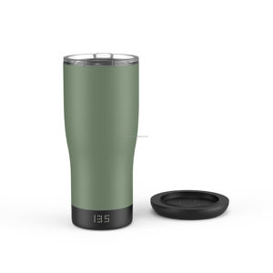 Baskı logosu toptan fabrika 550ML 19OZ pil işletilen isıtıcı kendinden ısıtma akıllı sıcaklık kontrolü kupa Tumbler - Product Image 6