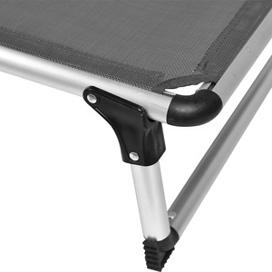 Cama Elevada para Perros, Impermeable, Portátil, de Aluminio, Resistente a Mordeduras, Reforzada - Product Image 4