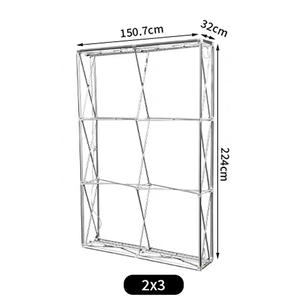 3x3 10x10ft nhôm quảng cáo <span class=keywords><strong>LED</strong></span> ánh sáng Pop Banner Backdrop đứng Bảng điều chỉnh hộp hình chữ nhật hình triển lãm gian hàng hiển thị cho - Product Image 5