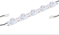 Barres lumineuses LED étanches 12V à double émission latérale pour panneaux publicitaires de arrêt de bus, éclairage dos à dos pour signalétique