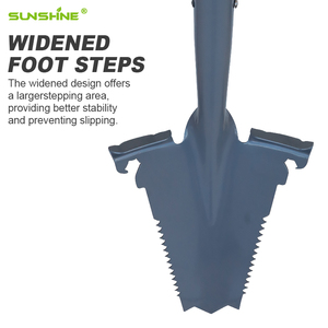 Ánh nắng mặt trời thép carbon dài xử lý vườn dụng cụ cầm tay độc đáo màu xanh lá cây gốc Slayer xẻng cho nông nghiệp DIY công nghiệp sử dụng OEM - Product Image 2