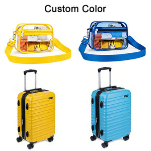 Juego de Maletas de 3 Piezas FootSports Fan 2026 - Maleta de Mano de 20 Pulgadas con Candado TSA + Bolsa Transparente para Estadio + Llavero con Insignia <span class=keywords><strong>del</strong></span> Equipo - Product Image 4