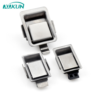 XK109 Cerradura de panel pequeña de acero inoxidable 304 con pestillo de impacto para gabinetes, chasis y equipos - Product Image 3