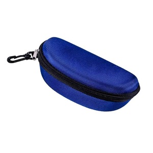Lot de 3 étuis rigides en EVA pour lunettes, étui à fermeture éclair pour lunettes de soleil avec crochet, étui de voyage portable pour hommes et femmes - Product Image 4