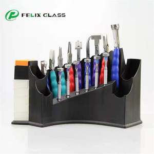 9-Piece Essential Optics Instruments Kit Glasses Repair Screw Tools and <b>Pliers</b> <b>Set</b> Lens Processing Repair Kit - Product Image 4