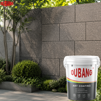 Revêtement extérieur en pierre artificielle écologique à base d'eau, granit liquide imperméable avec texture réaliste pour l'extérieur de la maison