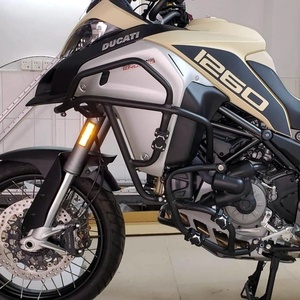 Barra Protectora Anticaídas para <span class=keywords><strong>Ducati</strong></span> <span class=keywords><strong>Multistrada</strong></span> MTS950S/MTS 1260 Enduro, PB-DX003, Acero Inoxidable, Protección Superior Delantera, Repuesto - Product Image 3