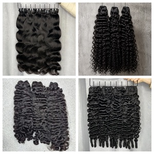 Stock USA 100% Capelli Umani Naturali Vergini Vietnamiti Lisci, Indiani, Birmani, Ricci Afro, Pixie, Italiani Grezzi, con Onde Profonde, <span class=keywords><strong>in</strong></span> Fasci, All'ingrosso - Product Image 4