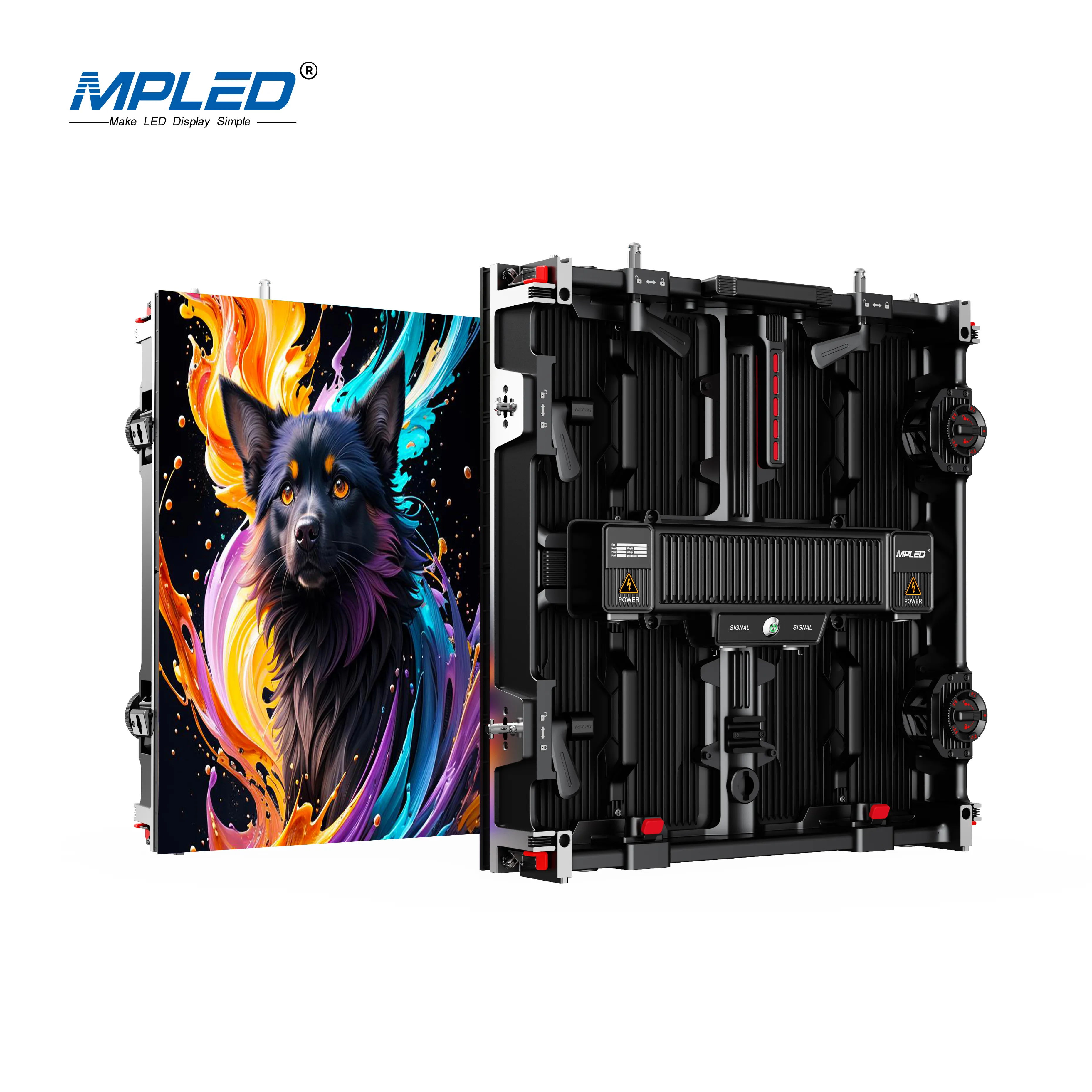 MPLED شاشة عرض مسرح ليد منحنية بزوايا متعددة P1.5 P1.9 P2.5 P2.6 P2.8 P3.9 شاشة ليد عالية التحديث
