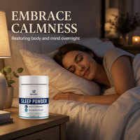 Poudre de Sommeil Puissante Qbioflex Direct Usine avec Inositol et Magnésium pour Hommes et Femmes