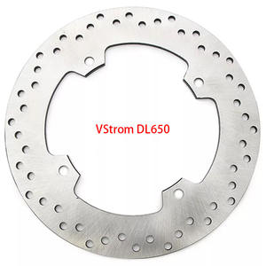 Rotor de disco de freno de acero de alta calidad para motocicleta VStrom para Suzuki <span class=keywords><strong>v</strong></span>-<span class=keywords><strong>strom</strong></span> DL650 DL1000 DL 650 <span class=keywords><strong>1000</strong></span> Adventure <span class=keywords><strong>Kawasaki</strong></span> KLV1000 - Product Image 1
