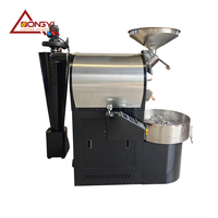 Tostador de Granos de Café de Doble Capa de Hierro Fundido Dongyi REEKSS de 6 kg y 12 kg con Control Fácil para Uso en Cafeterías y Tostaderías