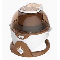 Friteuse à Air intelligente 6l, appareil électrique numérique, avec revêtement antiadhésif, sans huile, rouleau d'aliments, livraison gratuite