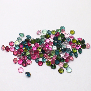 SGARIT – bijoux en pierre précieuse, couleur bonbon, ronde, naturelle, en vrac, 2mm, 3mm, 4mm, pierres précieuses multicolores, <span class=keywords><strong>Tourmaline</strong></span> - Product Image 2