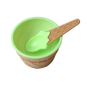 Venta al por mayor Niños DIY <span class=keywords><strong>Slime</strong></span> Mixing Bowl Set Food Play Ice Cream Bowl con cuchara - Product Image 5