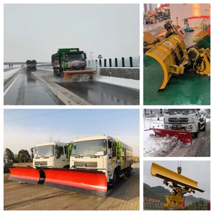 Accessori per carichi pesanti per gommini sterzanti per le operazioni di sgombero della neve del trattore spazzaneve lame apripista raschiatori neve ecc - Product Image 5