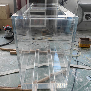 Op Maat Gemaakte Groothandel Transparant Acryl <span class=keywords><strong>Aquarium</strong></span> 600 Gallon Groot Cilindrisch <span class=keywords><strong>Aquarium</strong></span> - Product Image 6