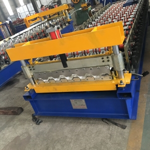 750 Galvanizli Oluklu Çatı Kaplama Sacı Yapma Makinesi Manuel Çatı Kiremidi Çinko Yapma Makinesi - Product Image 5