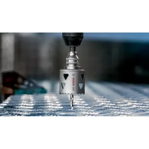 HSS PRO punta centrale bimetallica da 22mm di diametro 2608901496 per BOSCH in acciaio ad alta velocità e carburo per sega a foro in plastica - Product Image 6