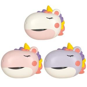 Machine à bulles de bain rechargeable EPT en forme de licorne avec musique pour les tout-petits, jouets de bain automatiques pour bébé - Product Image 1