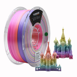 Filament PLA brillant OEM d'usine, couleur arc-en-ciel, matériau d'impression plastique PLA, 1,75 mm, fournitures d'impression - Product Image 3