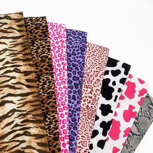 Cổ Rất Nhiều Thoáng Khí Nylon Polyamide Spandex 4 Cách Đàn Hồi Tùy Chỉnh <span class=keywords><strong>Leopard</strong></span> In Vải Đồ Bơi Váy Đồ Lót Vải - Product Image 1