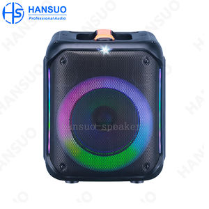 HANSUO HS-TS08M3-1 популярная звуковая панель 8 дюймов 40 Вт звуковая панель караоке Бумбокс небольшой портативный светодиодный динамик аудиосистема для домашнего кинотеатра - Product Image 5