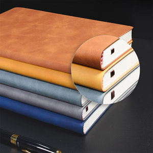 Quaderno Classico A5 con Copertina in PU a Righe, 80 Fogli, Blocco per Appunti per Dirigenti, Forniture per <span class=keywords><strong>Ufficio</strong></span>, <span class=keywords><strong>Regalo</strong></span> Aziendale - Product Image 5