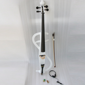 Violonchelo Eléctrico a Buen <span class=keywords><strong>Precio</strong></span>, Color Blanco, Cuerpo de Arce, 4/4 - Product Image 1