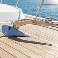 Accessoires pour bateaux, ancre Delta durable en acier inoxydable 316 pour voiliers