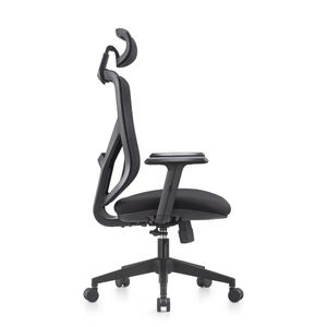 Chaise de bureau moderne à dossier haut en maille, réglable en hauteur, de qualité commerciale, durable et au design élégant - Product Image 2