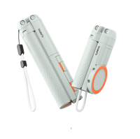 Vndefo 1.42 M Portable Selfie Stick Trépied À Distance Nouveau Mini Équipement De Streaming En Direct En Alliage D'aluminium Support De Téléphone Magnétique Durable