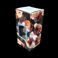 Boîtes cadeaux personnalisées en PVC transparent, recyclables, impression UV, forme rectangulaire, OEM/ODM disponible pour l'emballage de mariage