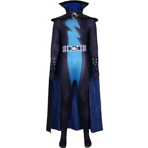 Disfraz de Megamind, Supervillano, con Capa, para Adultos, Unisex, Conjunto de Disfraz para TV y Cine - Product Image 1