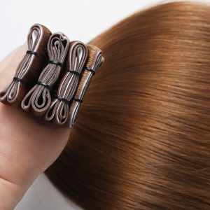 <span class=keywords><strong>Extension</strong></span> a Fascia Invisibile di Lusso in <span class=keywords><strong>Capelli</strong></span> <span class=keywords><strong>Veri</strong></span> Vergini Brasiliani Double Drawn con Cuticole Allineate e Nastro Adesivo - Product Image 3
