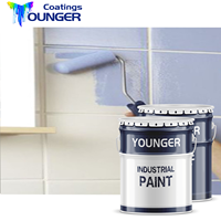 Revêtements à base d'eau de peinture à changement de couleur de carrelage à forte adhérence antidérapante et imperméable pour la rénovation de céramique Carreaux de sol et de mur