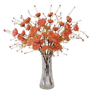 Fleurs artificielles Timo, bouquet d'azalées en mousse, fil de mousse multicolores, décoration d'intérieur, accessoires de mariage - Product Image 5
