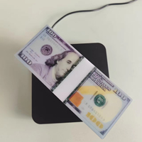 HCNT Yüzen Dolar Para Modeli Yaratıcı Gece Lambası 16 Renkli Işık ve Uzaktan Kumandalı, Trend ve Teknolojik Bir Ürün