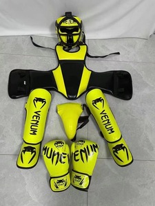Conjunto Completo de Protectores de <span class=keywords><strong>Boxeo</strong></span> de Combate con <span class=keywords><strong>Protector</strong></span> de Tibia, <span class=keywords><strong>Protector</strong></span> de Cabeza, <span class=keywords><strong>Protector</strong></span> de Pecho, Suspensorio y Guantes de <span class=keywords><strong>Boxeo</strong></span> - Product Image 6