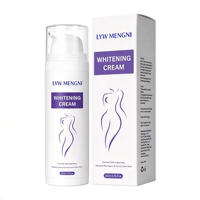 Lotion Pemutih & Pelembap Anti-Penuaan Label Pribadi, untuk Ketiak, Area Bikini, Lutut, Siku & Paha Bagian Dalam