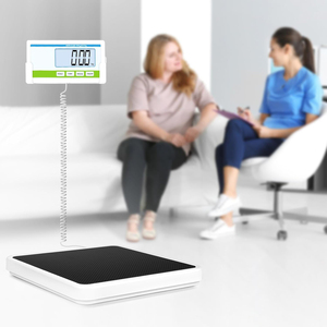 Báscula de piso de grado médico profesional 660lb/300kg x 10g/20g/50g de pesaje para médicos Oficina <span class=keywords><strong>Weight</strong></span> Watcher Gym Clinic School - Product Image 6