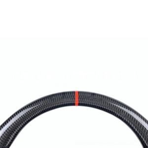 พวงมาลัยคาร์บอนไฟเบอร์แท้แบบกำหนดเองสำหรับ Ford <span class=keywords><strong>Mustang</strong></span> Raptor F150 2015-2023 สไตล์สปอร์ต 3 Runner - Product Image 5