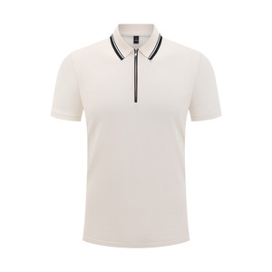 Polo à manches courtes sur mesure, gris graphite, couleur unie, fibre de polyester, usage quotidien - Product Image 2