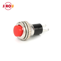 JIAOU YUEQING interrupteur à bouton-poussoir à 2 broches 10mm DS-316