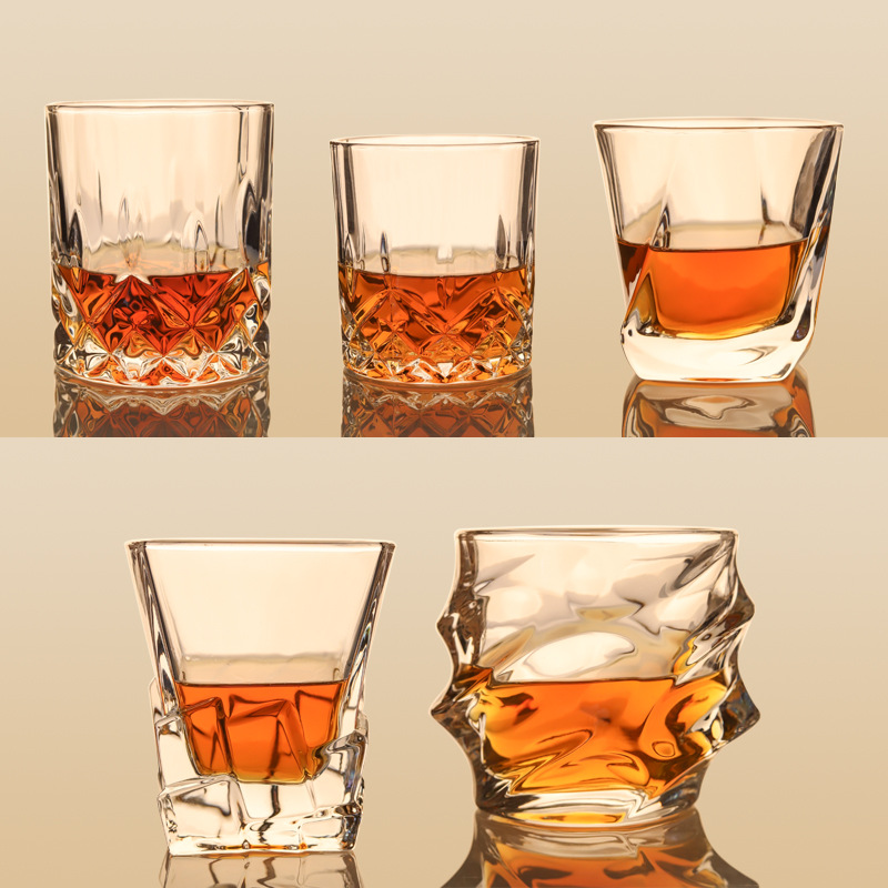 Glassware 300ml lead-free super white glass/flint glass whiskey glass