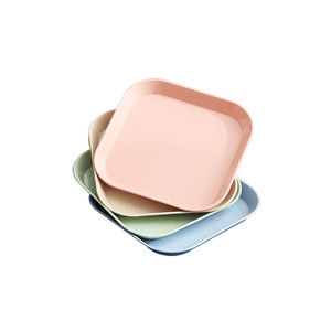 Ensemble <span class=keywords><strong>de</strong></span> vaisselle en plastique réutilisable écologique <span class=keywords><strong>plat</strong></span> <span class=keywords><strong>de</strong></span> <span class=keywords><strong>paille</strong></span> <span class=keywords><strong>de</strong></span> blé biodégradable avec technique d'émail <span class=keywords><strong>de</strong></span> couleur pour le type d'assiette <span class=keywords><strong>de</strong></span> camping - Product Image 6