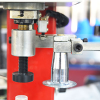 Machine manuelle d'emballage scellant le capsulage de bouteilles d'ampoules Ligne de production Machine de scellage de bouteilles de sirop en verre ou en plastique