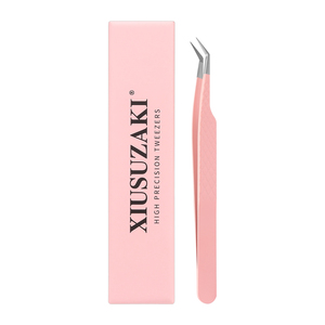 Penjepit Bulu Mata XIUSUZAKI Custom Fiber Tip, Penjepit Bulu Mata Volume, Penjepit Bulu Mata Teknisi 90 Derajat untuk Ekstensi Bulu Mata - Product Image 5