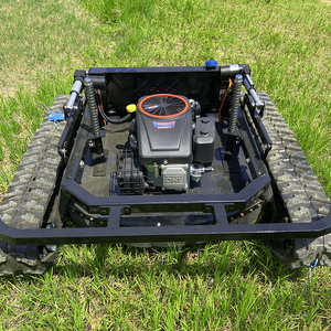 Cortacésped Robótico a Control Remoto de Última Generación: Mini Robot Desbrozador de Césped con Cuchillas Rotatorias - Product Image 4