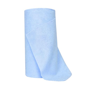 Custom High Absorbent Kitchen Dish Microfiber Cleaning Cloths in <b>Rolls</b> Soft Disposable Tear Away Coral Velvet Towel <b>Rolls</b> - Product Image 1